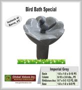 Bird Bath Special