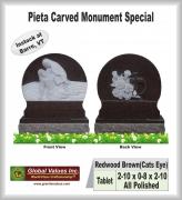 Pieta Carved Monument Special