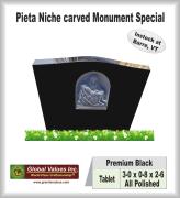 Pieta Niche carved Monument Special