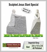 Sculpted Jesus Slant Special