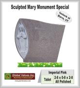 Sculpted Mary Monument Special