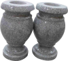 Round Turned Vase - Oriental Grey